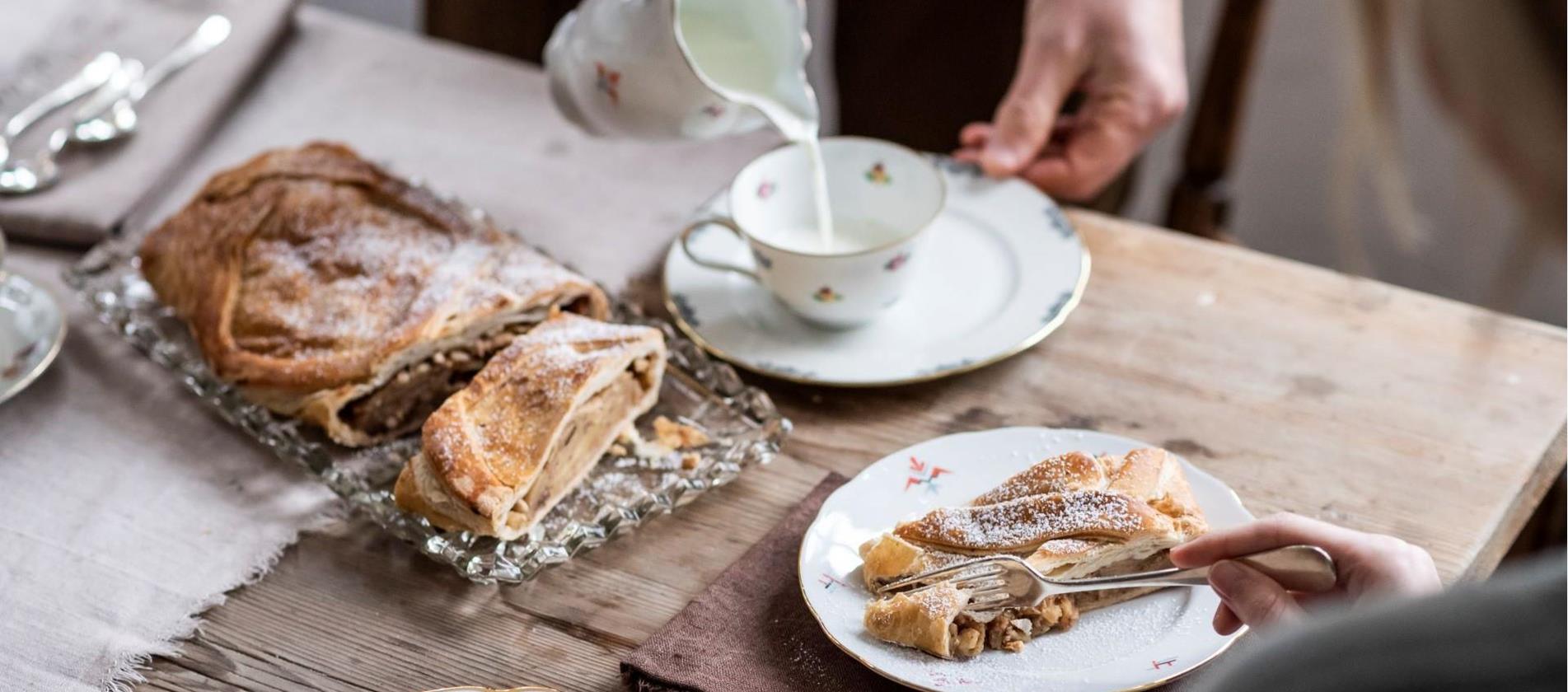 Il perfetto strudel di mele dell'Alto Adige