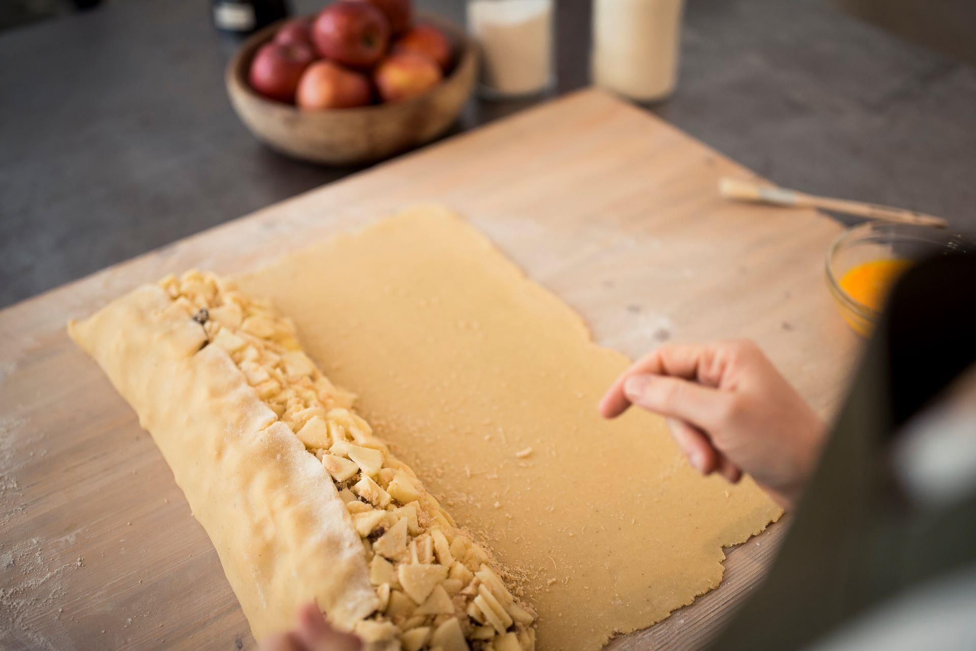 Il perfetto strudel di mele dell'Alto Adige