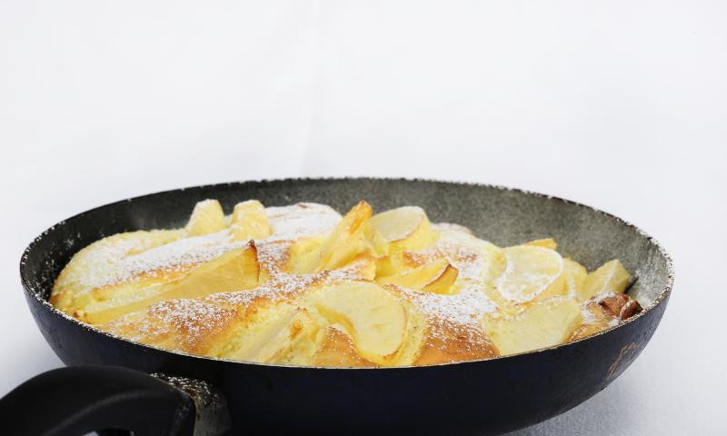 Soufflé di Schmarren alle mele