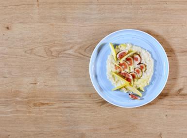 Ricetta risotto alle mele e fichi