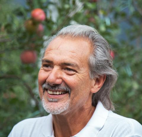 Apple farmer Thomas Knoll