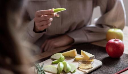 Passen auch gut zu Käse: Südtiroler Äpfel