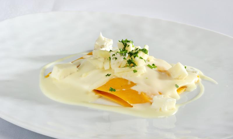 Apfellasagne mit Gorgonzolacreme Rezept