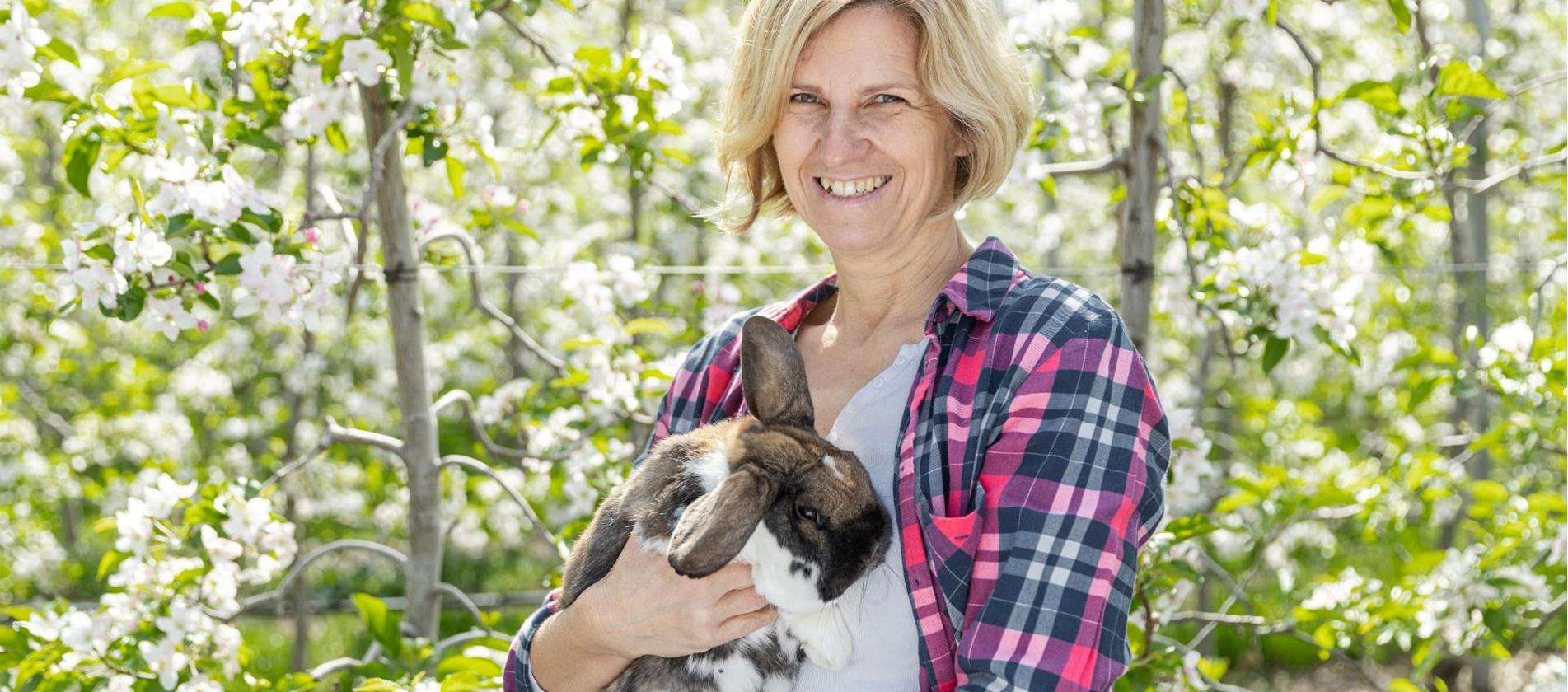 Apple farmer Uli Frei from Meran