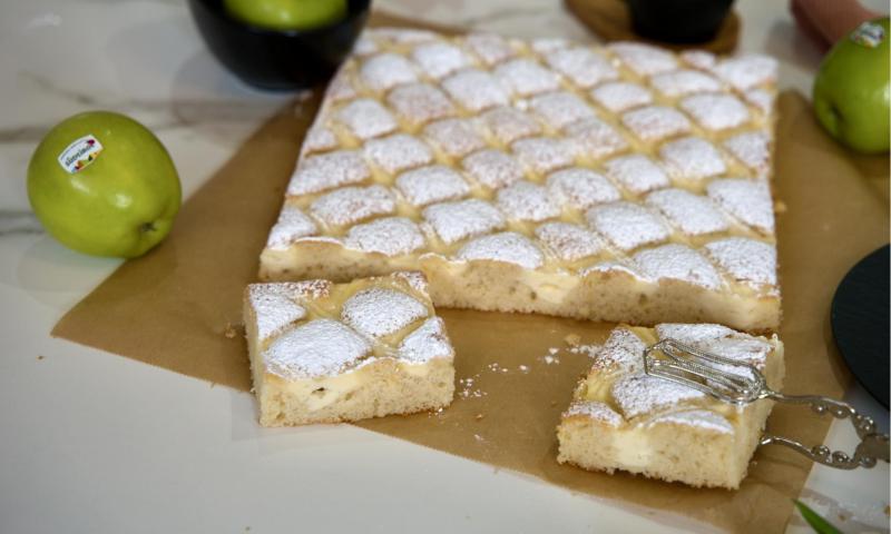 Der fertige Steppdeckenkuchen