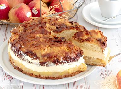 Torta Bienenstich alle mele